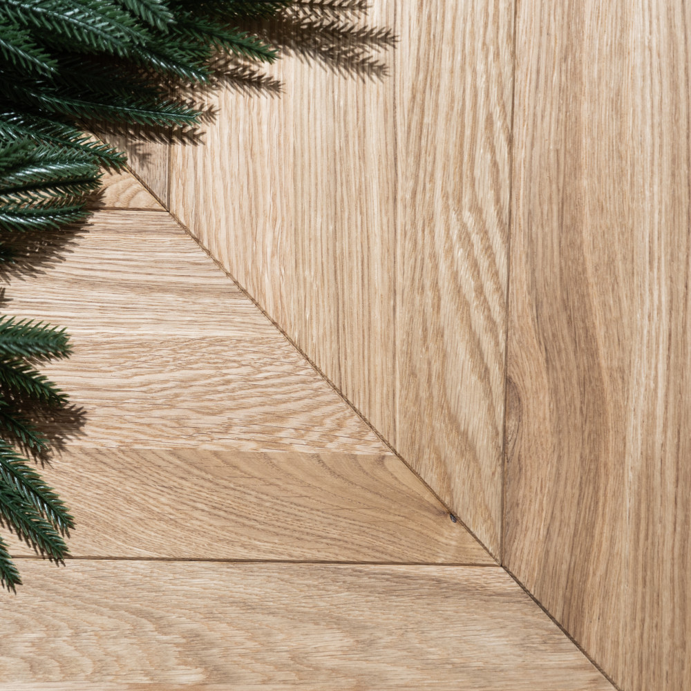 Ялинка французька. Масивна дошка для підлоги дуб