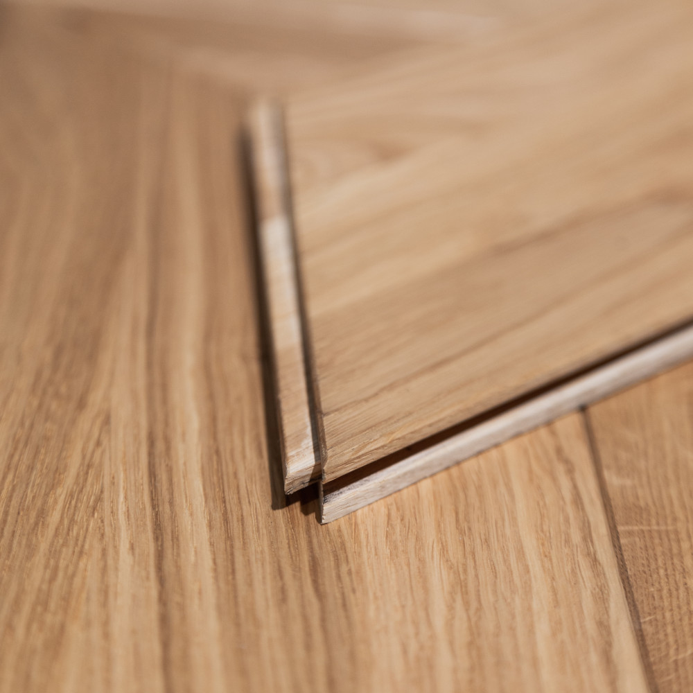 Ялинка французька. Масивна дошка для підлоги дуб